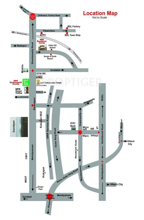Images for Location Plan of NPR Dontanapalli County