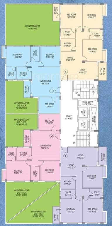  windsor Block A Cluster Plan