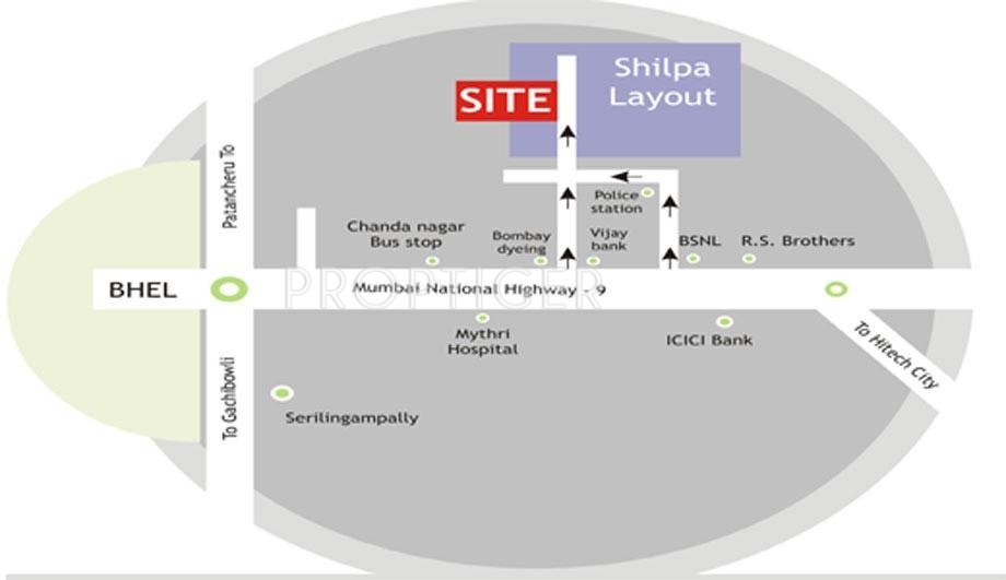 Images for Location Plan of Girija Builders Pvt Ltd Girija Residency