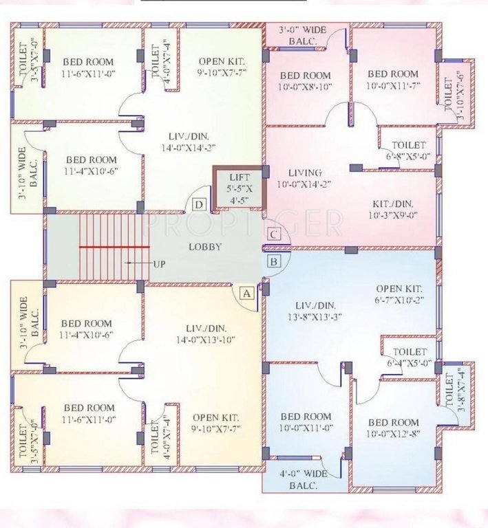 Images for Cluster Plan of Perfect Abanti Nihar