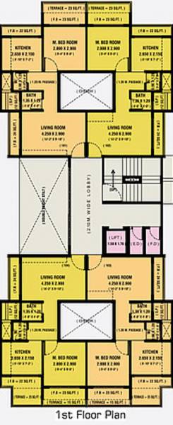 Images for Cluster Plan of Ruchi Parshva Aangan