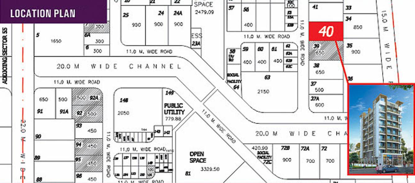 Images for Location Plan of Ruchi Parshva Aangan