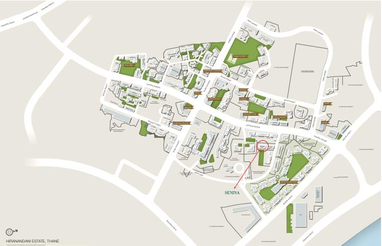  estate senina Location Plan