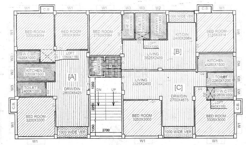 Images for Cluster Plan of Jeet Nirman Residency Phase III
