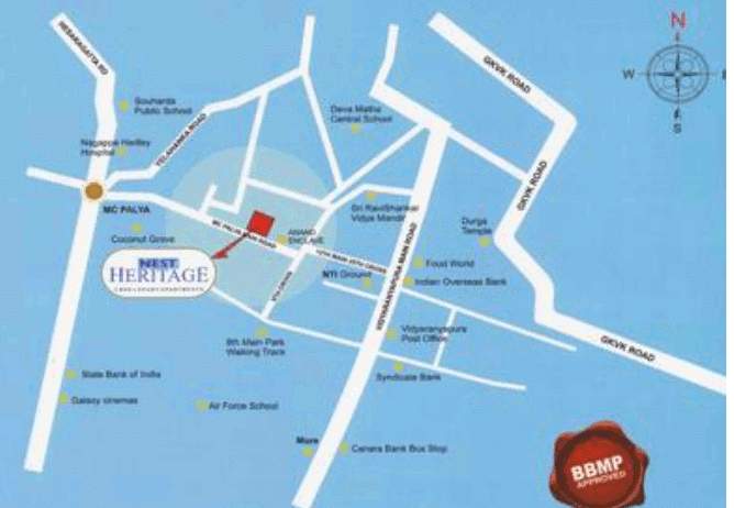  heritage Location Plan