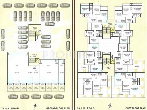 Images for Cluster Plan of Balaji Darshan darshan Images for Cluster Plan of Balaji Darshan