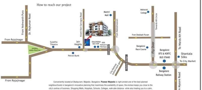  majestic Location Plan