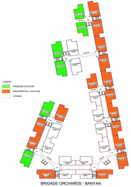 Images for Cluster Plan of Brigade Orchards Value Plus Apartments