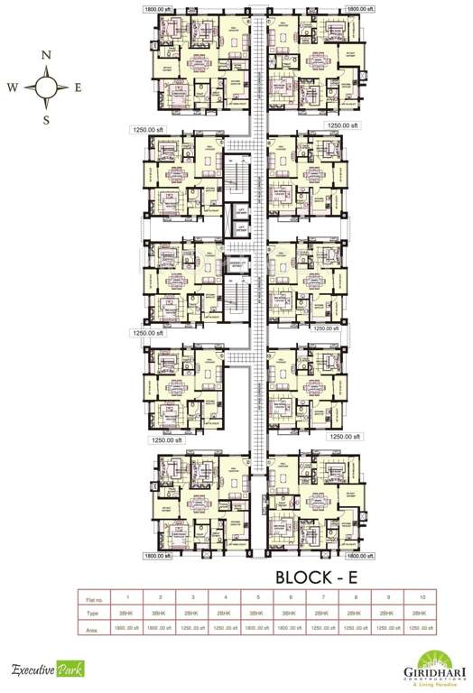  executive park Images for Cluster Plan of Giridhari Executive Park