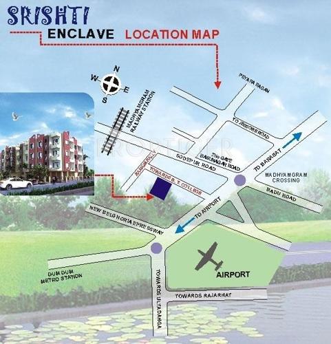 Images for Location Plan of Srishti Developers Enclave enclave Images for Location Plan of Srishti Developers Enclave