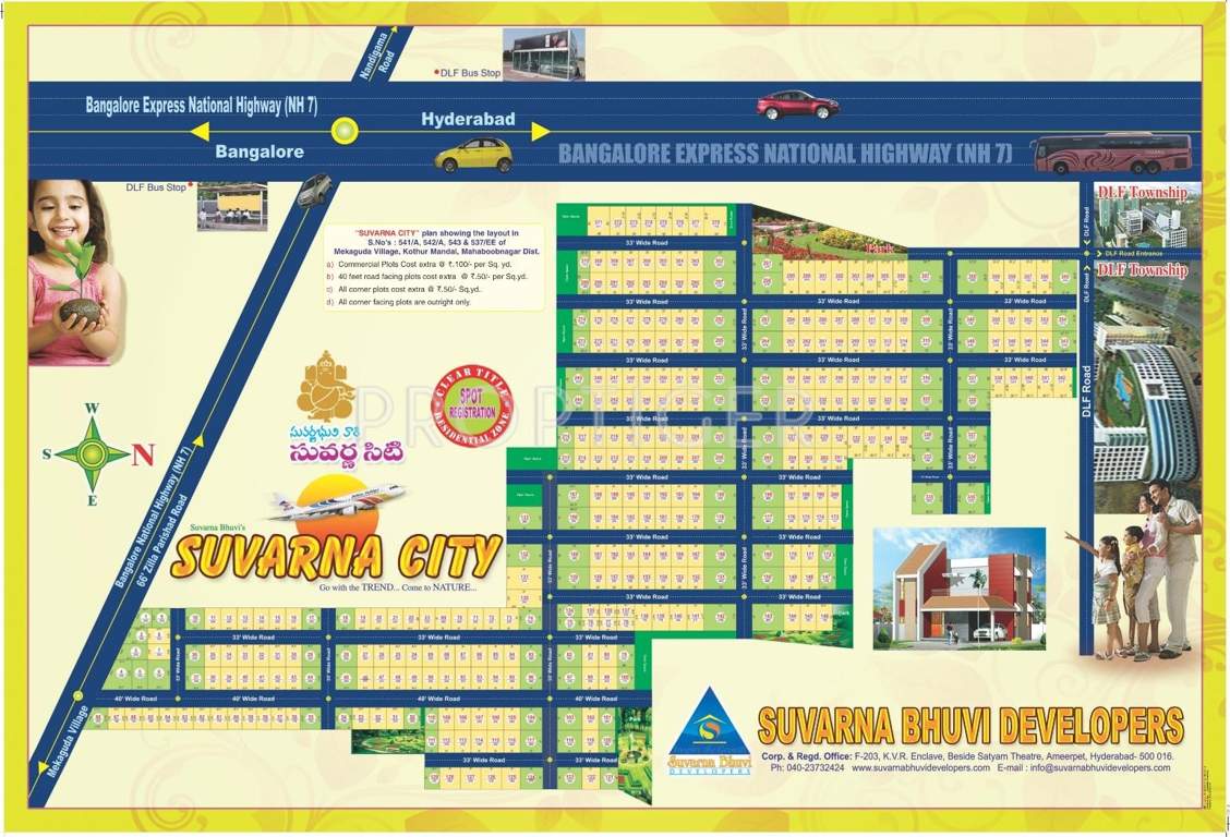 Images for Layout Plan of Suvarna Suvarna City