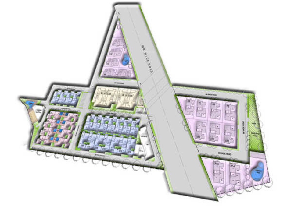  symphony gardenia Master Plan