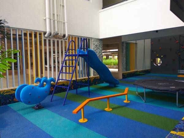 Children's play area windfall Children's play area