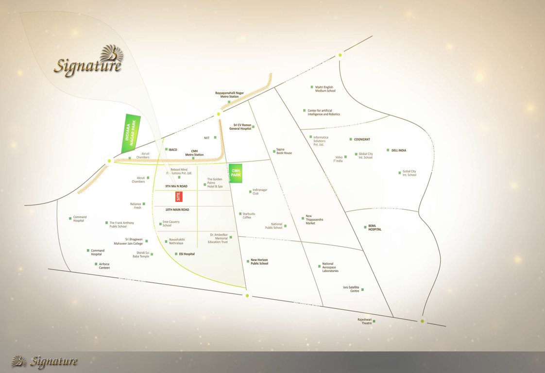 Images for Location Plan of Subha Venus Signature