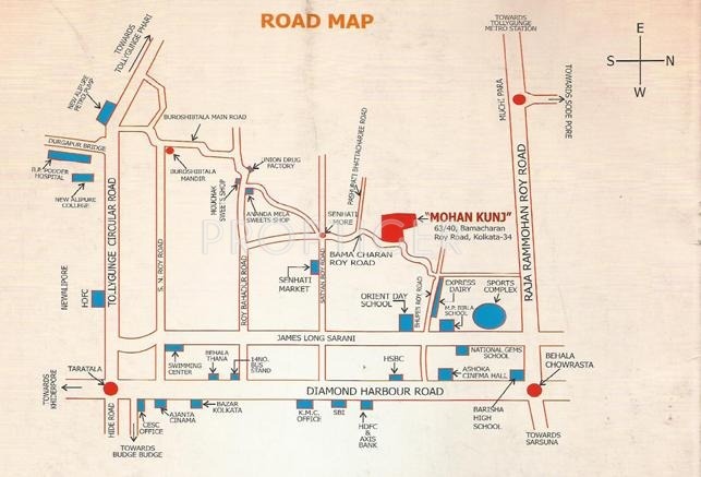 Images for Location Plan of 4Walls Mohonkunj