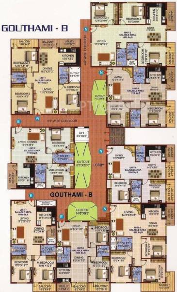 Images for Cluster Plan of Lakshmi Gouthami Comforts