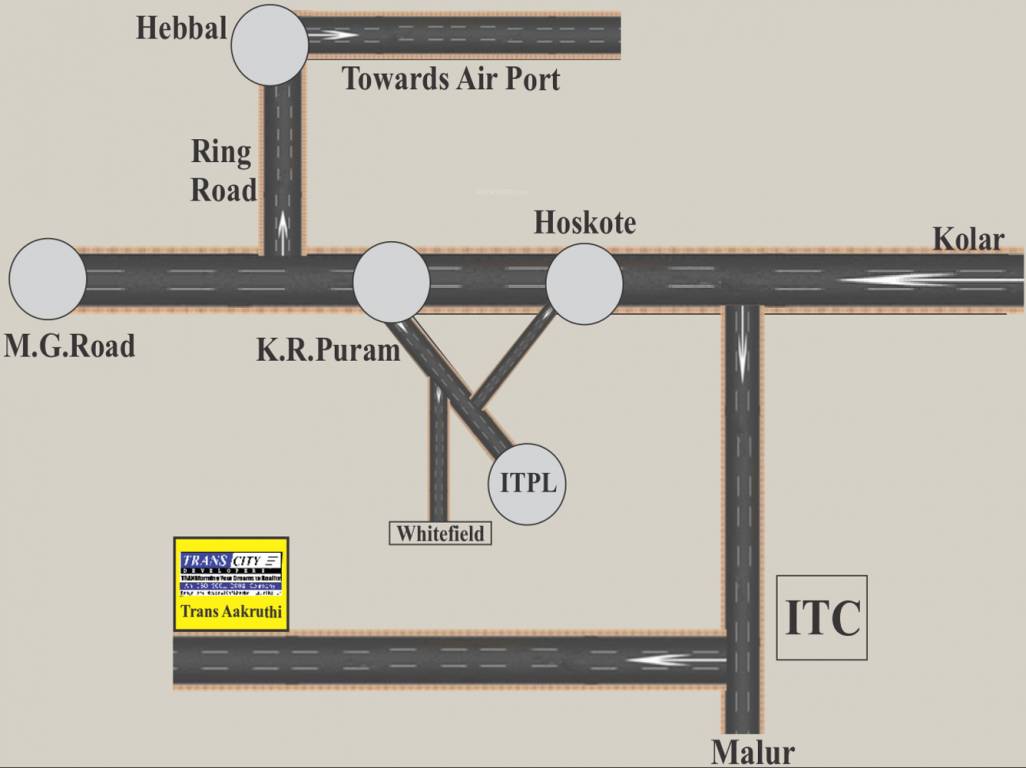Images for Location Plan of Transcity Trans Aakruthi