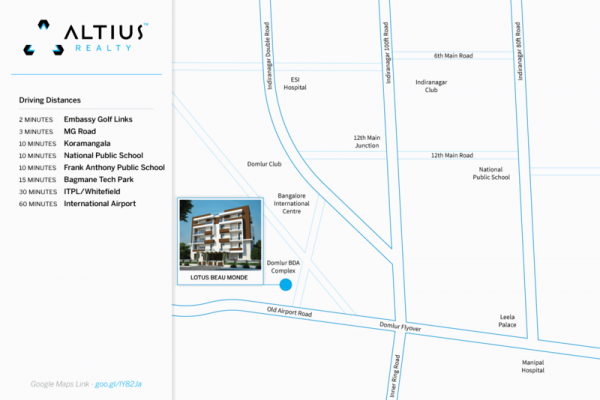 beau-monde Location Plan