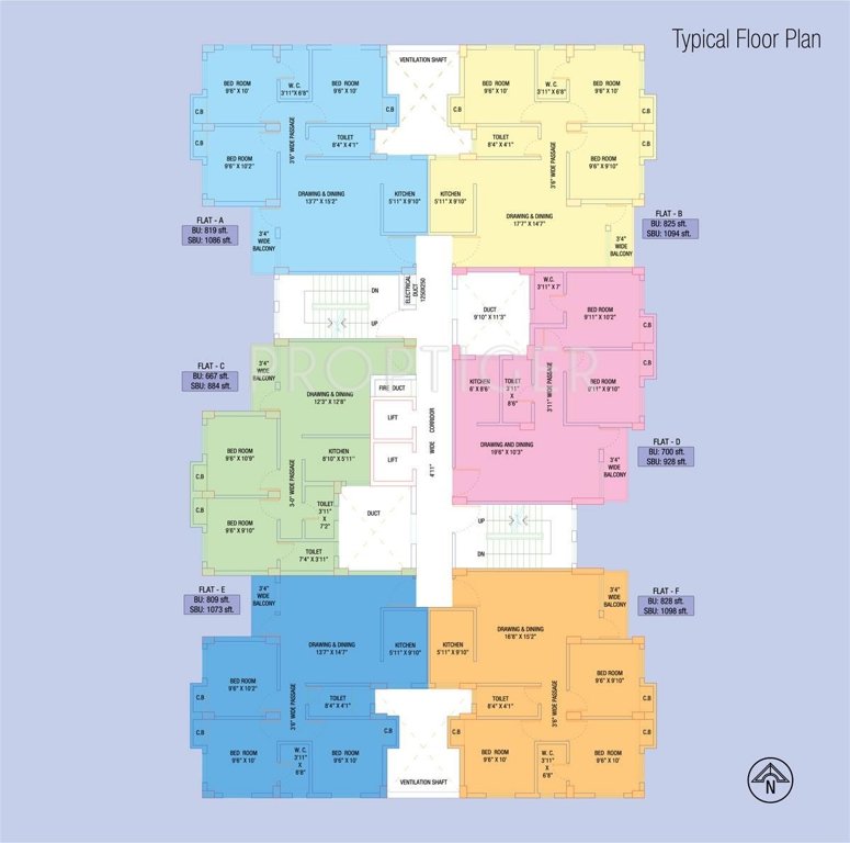 Images for Cluster Plan of Asian Habitat 64