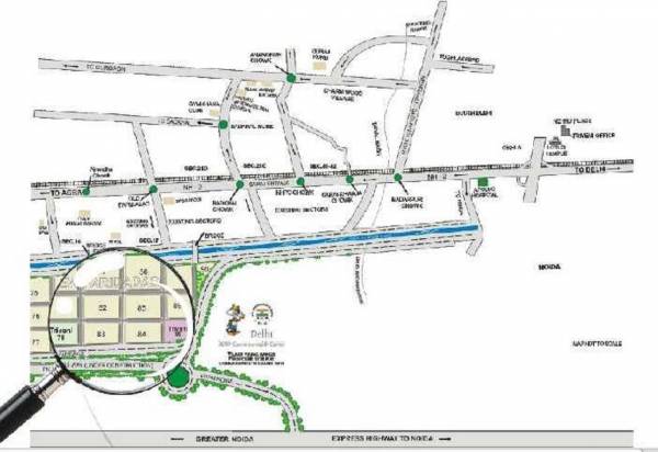  galaxy Location Plan