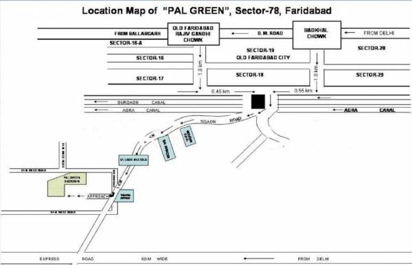  pal-greens Location Plan