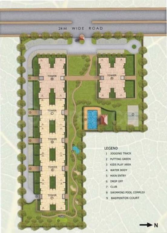  pal greens Master Plan