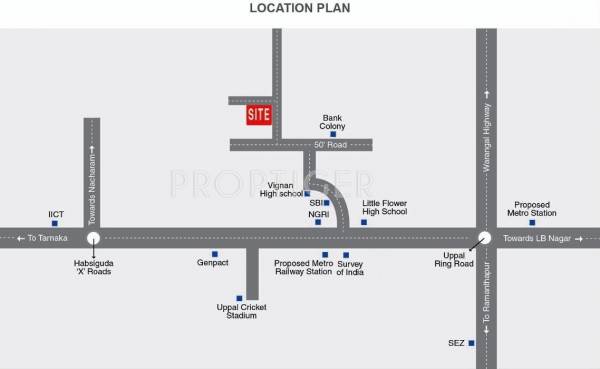 Images for Location Plan of Racs Sai Brundavan