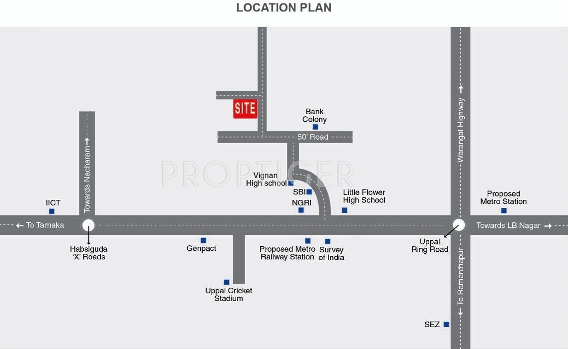 Images for Location Plan of Racs Sai Brundavan