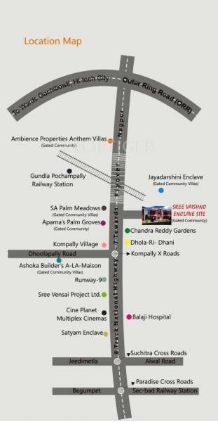  enclave Location Plan