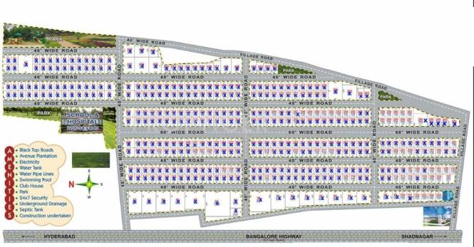 highway-residency Images for Site Plan of Mahesh Highway Residency