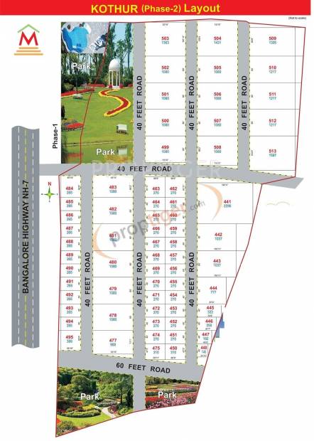 Images for Layout Plan of Mahesh Highway Residency