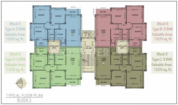 Images for Cluster Plan of Master Properties Susheila Apartments Images for Cluster Plan of Master Properties Susheila Apartments