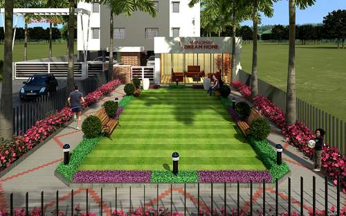  manomay dream home Landscaped Gardens