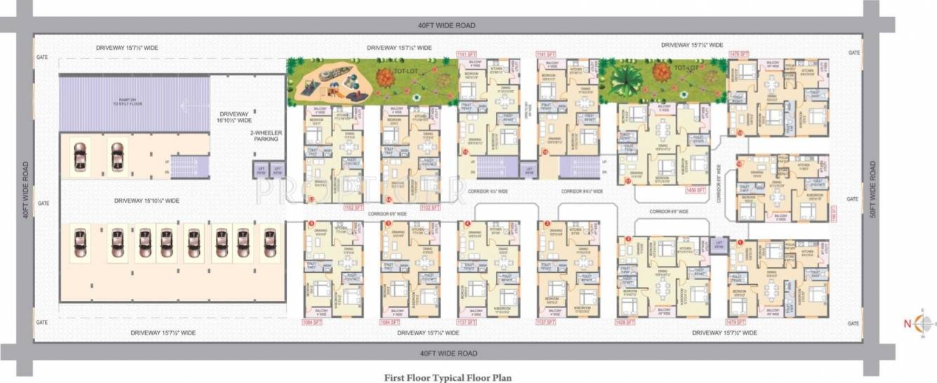 Images for Cluster Plan of Sri Shailaja Vinay Elite
