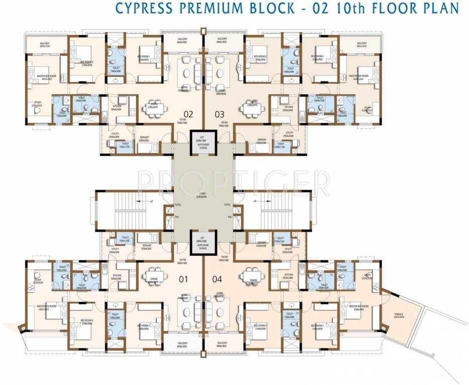  willows Images for Cluster Plan of Hiland Willows
