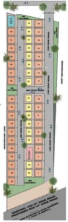  petals Images for Layout Plan of Pavani Groups Petals