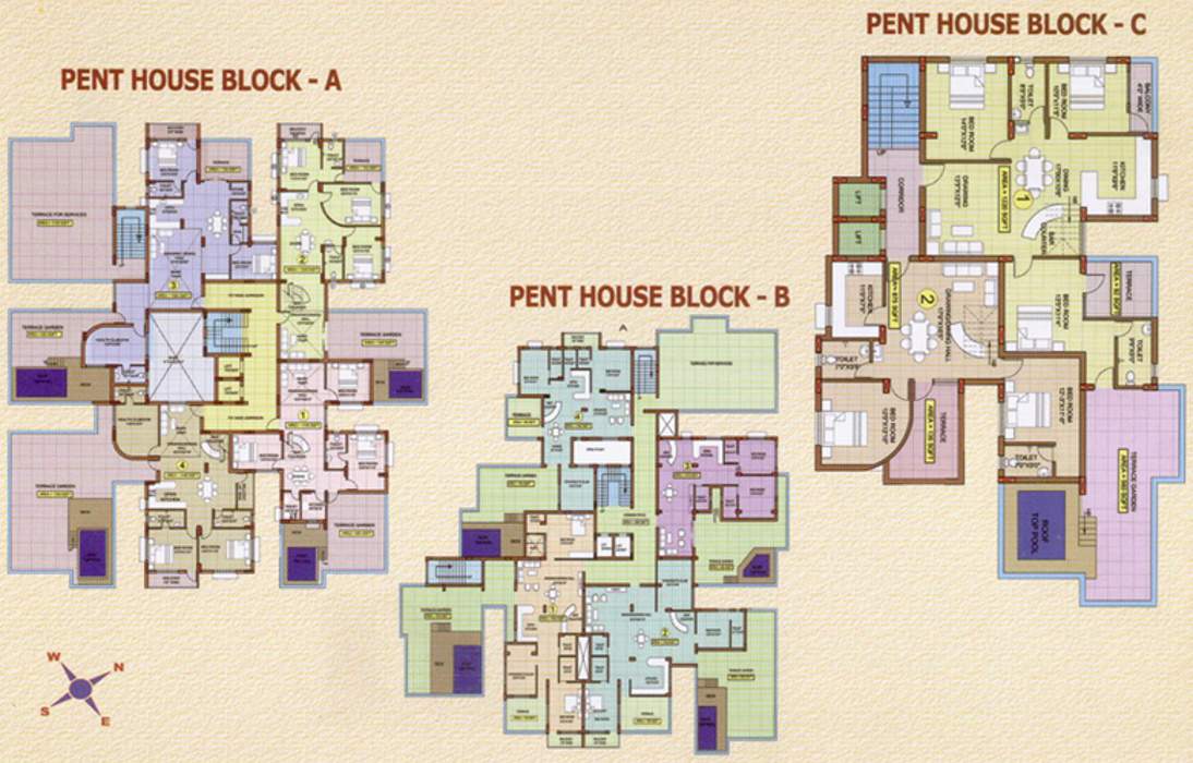 Images for Cluster Plan of Dream Home Orchid Residency