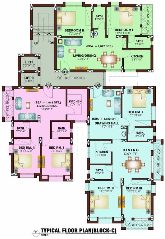 Images for Cluster Plan of Dream Home Orchid Residency
