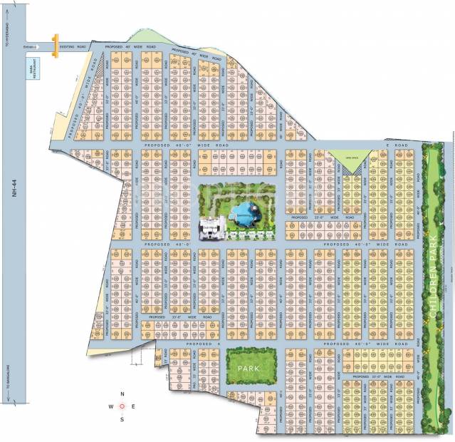 Images for Site Plan of DRR Ananda Nilayam