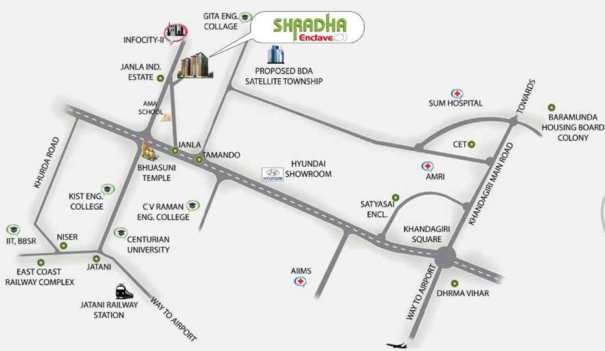 Images for Location Plan of Soudamini Shradha Enclave