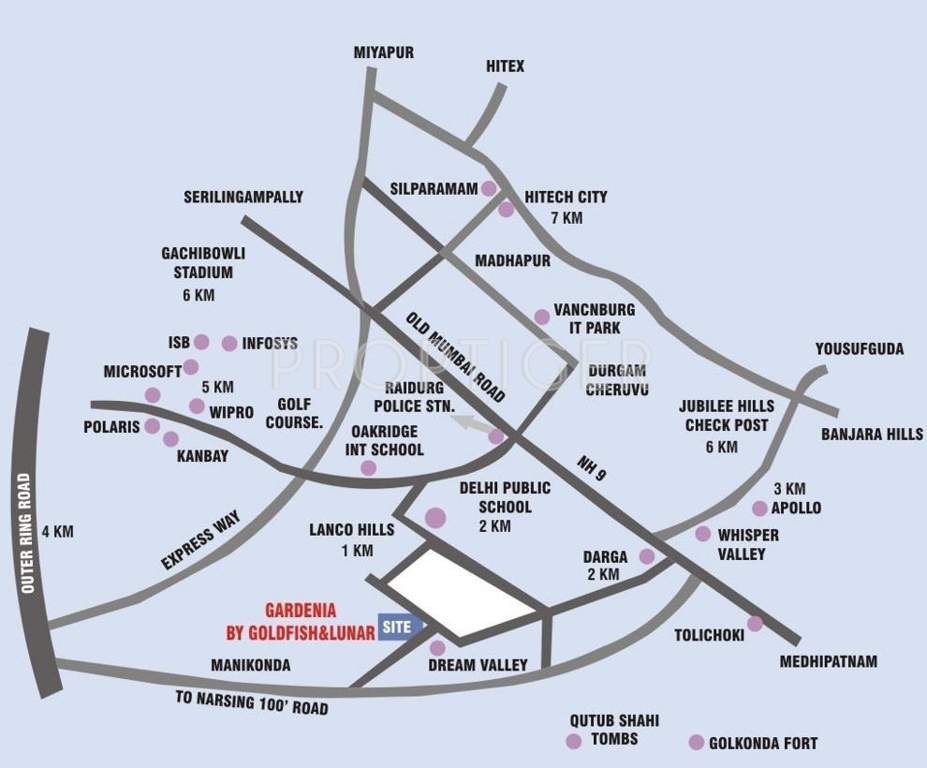 Images for Location Plan of Lunar Gardenia