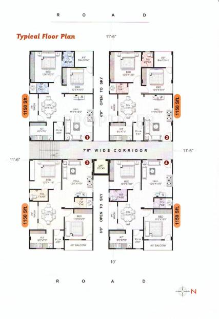 Images for Cluster Plan of Eswar Developers Jayasree Royal