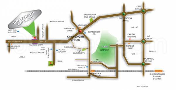 Location Plan udaynath-enclave Location Plan