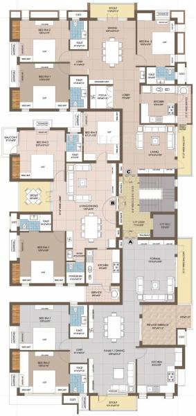 Images for Cluster Plan of Selvaganesh Diviniti