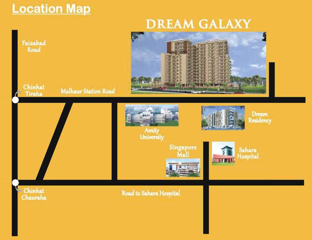  dream galaxy Location Plan