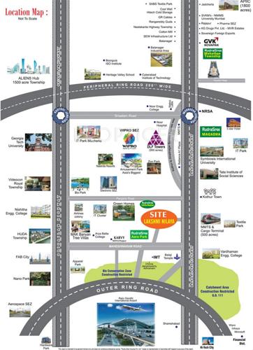 Images for Location Plan of Rudra Lakshmi Nilaya