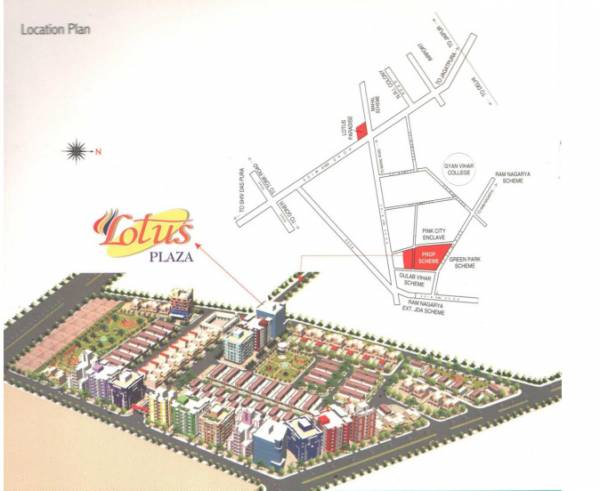  plaza Location Plan