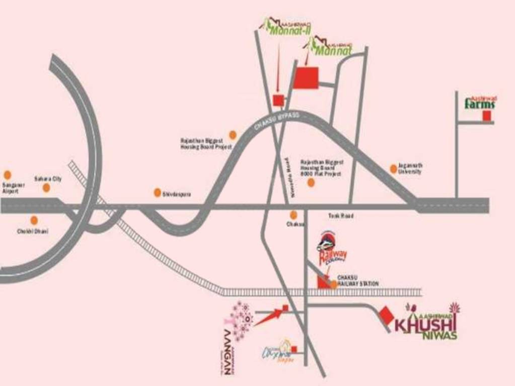  aangan Location Plan
