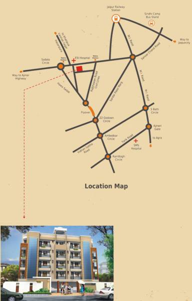 Images for Location Plan of Pinkcity The Orient