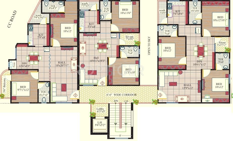 Images for Cluster Plan of Nestcon Orchid
